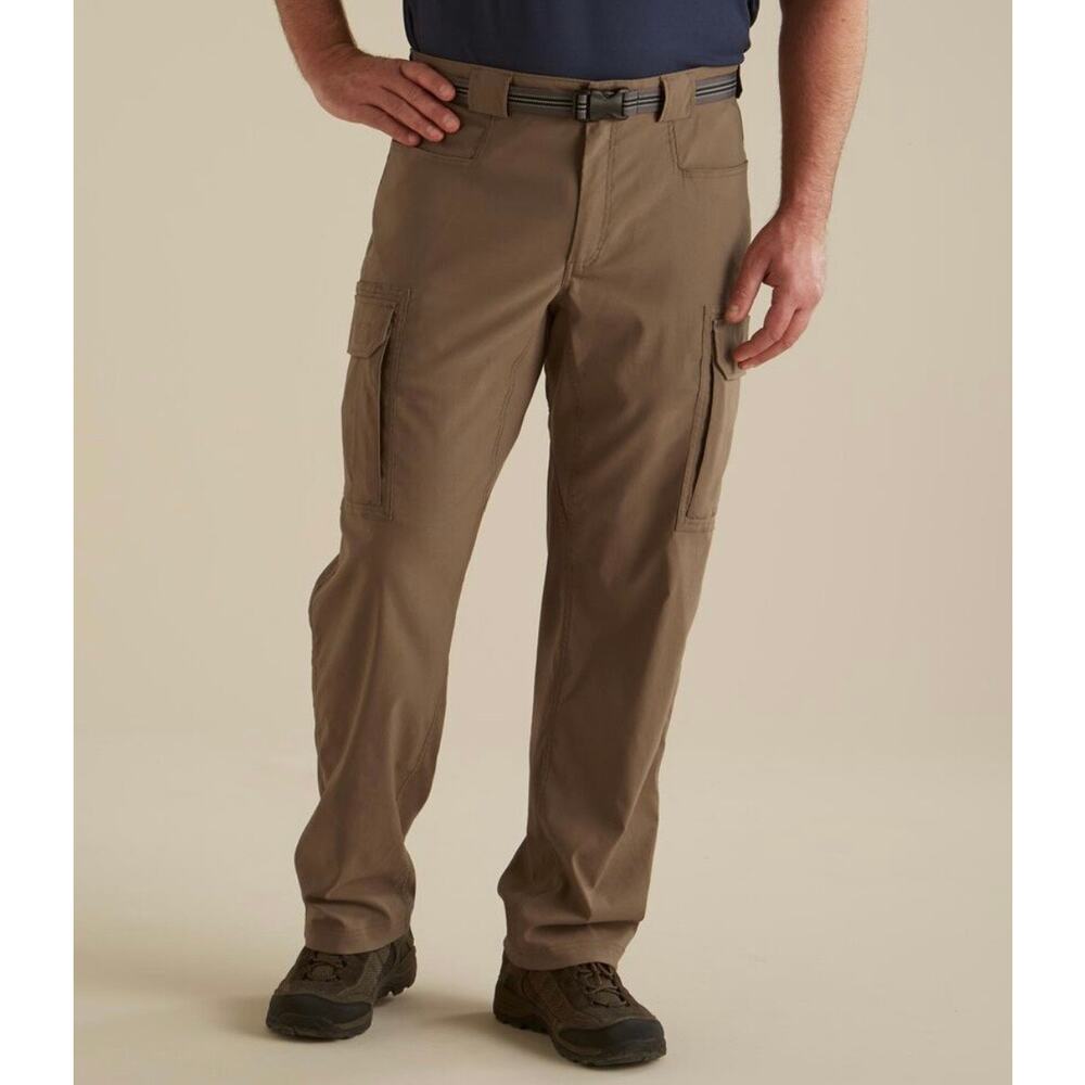 Duluth Trading Co Men's DuluthFlex Dry on the Fly Cargo Size Large Brown Outdoor